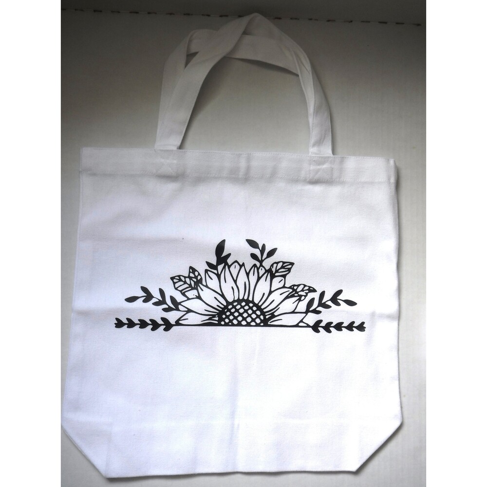 White Reusable Tote Bag